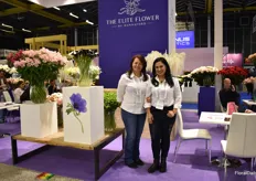 Ingrid Torres and Veronica Cisneros of The Elite Flowers, the largest privately held family farm in Colombia with nearly 700 hectares of cut flower production spanning a wide array of flower crops including roses, carnations and gerbera daisies. They also own farms in Ecuador.